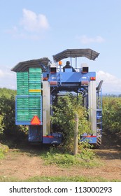 Fruit Picking Machine/Fruit Picking Machine/A Machine Used For Picking Small Berries