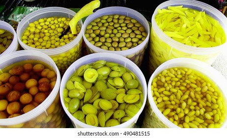 Fruit Pickled Preserved Food Market Thai Dessert Sweet