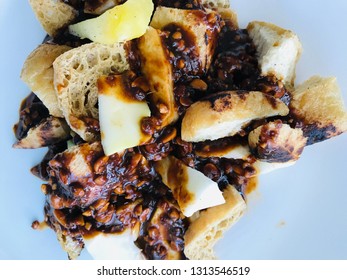 Fruit Rojak / Rojak Is A Traditional Fruit And Vegetable Salad Dish Commonly Found In Indonesia, Malaysia And Singapore