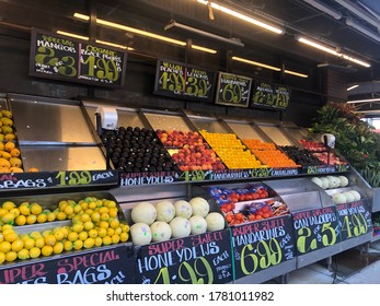 Fruit Stand In New York City