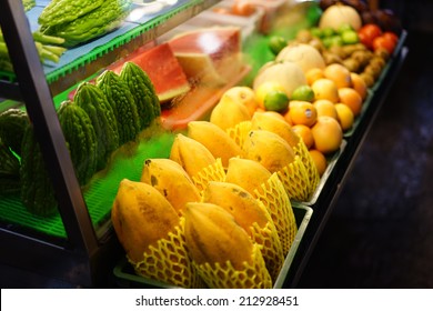 Fruit Stand In Taiwan 