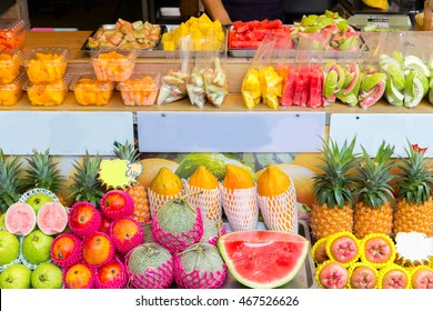 Fruit In Street Market ,taiwan