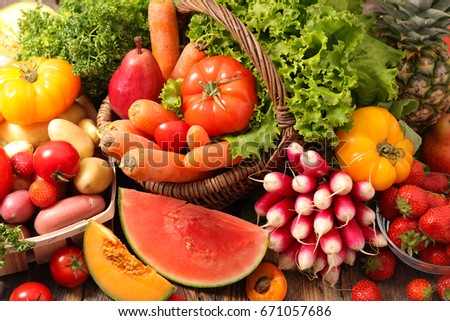 fruit and vegetable