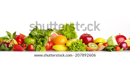 Fruit and vegetable borders 