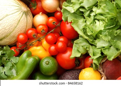 Fruit And Vegetables From The Market