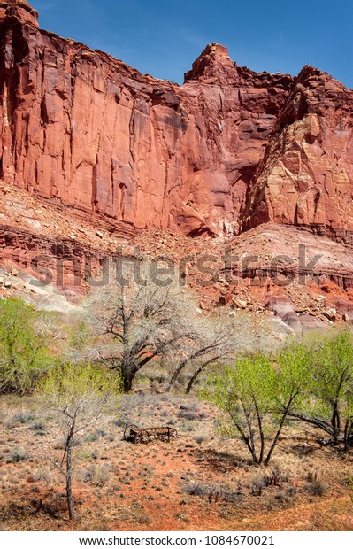 Fruita Capitol Reef National Park Utah Stock Image Download Now