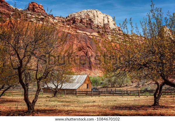 Fruita Capitol Reef National Park Utah Stock Photo Edit Now