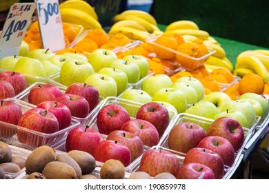 Fruits In Ameyoko Market Street, Tokyo Japan