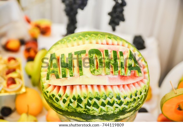 Fruits Decoration Birthday Party Watermelon Personalized