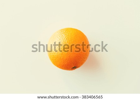 Similar – Image, Stock Photo Yellow and orange fruit and vegetables around white plate