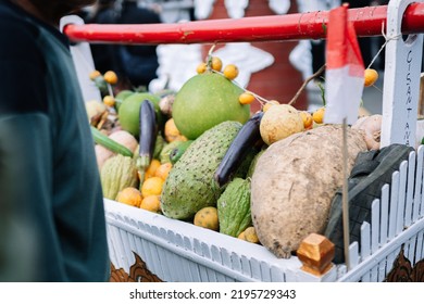 Fruits Harvested For The Earth Alms Event At The 