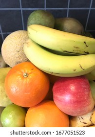 A lot of Fruits on the table