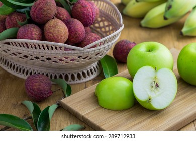 fruits on table