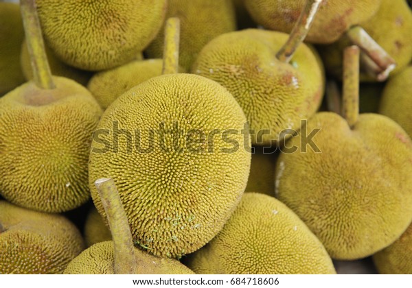 Fruits Sabah Borneo Called Buah Tarap Stock Photo Edit Now 684718606