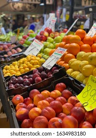 Fruits And Vegetables In Adelaide Central Market