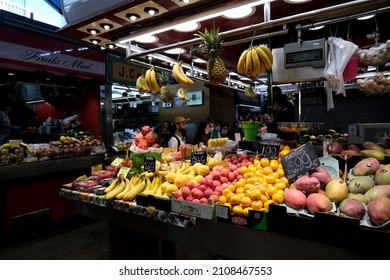 Fruits Vegetables Sale Grocery Barcelona 260nw 2108467553 