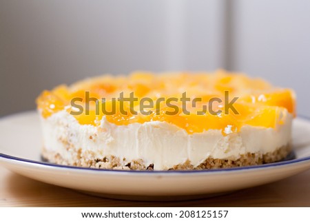 Fruity cheesecake 