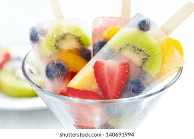 Fruity Popsicle Sticks