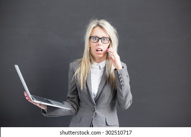 Frustrated Business Woman