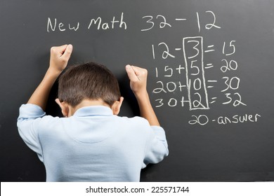 Frustrated At The New Math.