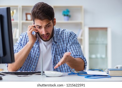 Helpdesk Technician Images Stock Photos Vectors Shutterstock