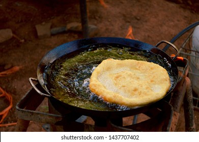 Fry Bread On An Open Fire