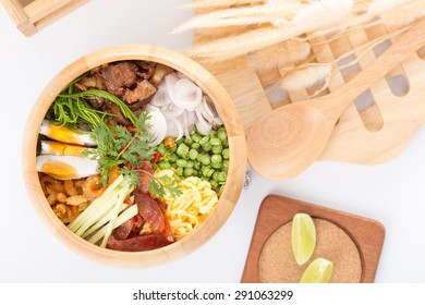 fry rice with the shrimp paste, Thai food - Shutterstock ID 291063299