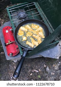 Frying Catfish Nuggets