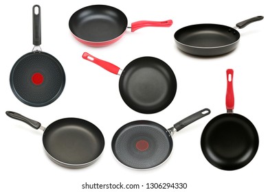 Frying Pan Isolated On White Background