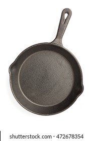 Frying Pan Isolated On White Background