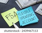 FSA flexible spending account is shown using a text