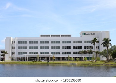 Ft Lauderdale Florida Apri 2, 2021
Baptist Health Hospital.