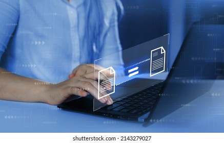 FTP(File Transfer Protocol) Files Receiver And Computer Backup Copy. File Sharing Isometric. Digital System For Transferring Documents And Files Online.Data Transfer Concept.