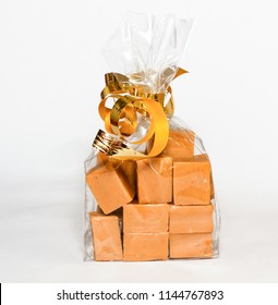 Fudge In A Gift Cellophane Bag