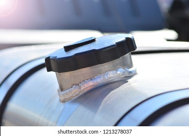 Fuel Cap Of A Truck Fuel Tank