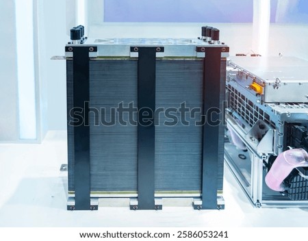 Fuel cell stack used for electric energy conversion device composed of multiple fuel cells.