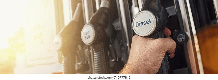 fuel gas at a Gas station