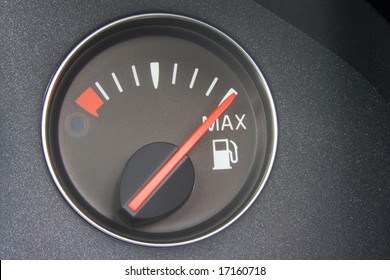 Fuel Gauge Reading Full