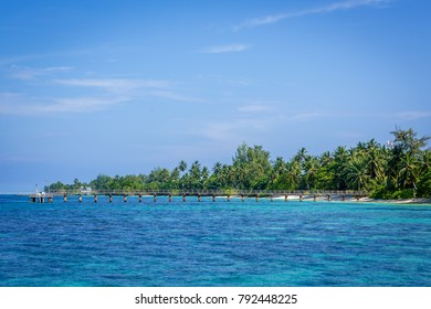 Fuel Jetty Of Gan, Addu Atoll, Maldives