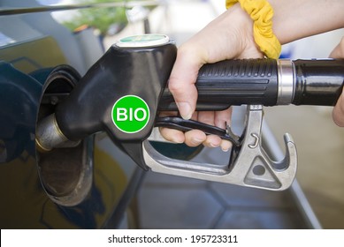 Fuel Nozzle With Biofuel
