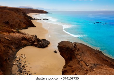 Fuerteventura La Pared Beach At Canary Islands Pajara Of Spain