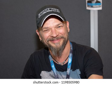 FUERTH, Germany - September 22nd 2018: Björn Schalla (*1974, Voice Actor, Translator And Director - Star Wars: The Force Awakens, Star Trek Into Darkness, Star Trek: Beyond) At Noris Force Con 5