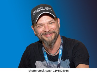 FUERTH, Germany - September 22nd 2018: Björn Schalla (*1974, Voice Actor, Translator And Director - Star Wars: The Force Awakens, Star Trek Into Darkness, Star Trek: Beyond) At Noris Force Con 5