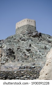 FUJAIRAH, U.A.E - March 4, 2019: Al-Bidya Mosque, This Is The Oldest Mosque In The U.A.E. 1000-year-old Mosque Dating Back To The Islamic Golden Age.