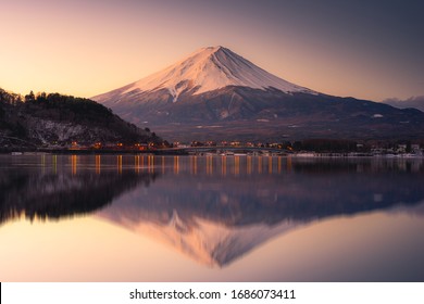 Fuji Mountain At Kawaguchiko View Point