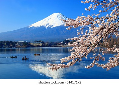 Fuji San, Lake Kawaguchi, Japan