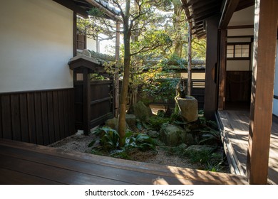 Fukuoka, Japan February 3 2021: Interior Of Traditional Japanese House	