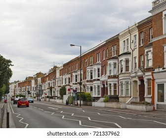 Fulham Palace Road In London, England