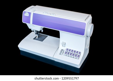 Full Automatic Sewing Machine Isolated On Stock Photo 1209551797 ...