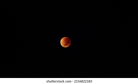 Full Blood Moon On 16th May 2022 At Night